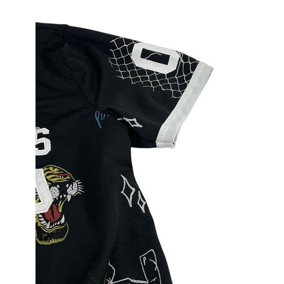 Rue21 Los Angeles Graphic Baseball Jersey Button-Up S Short Sleeves Athleisure - Picture 9 of 16